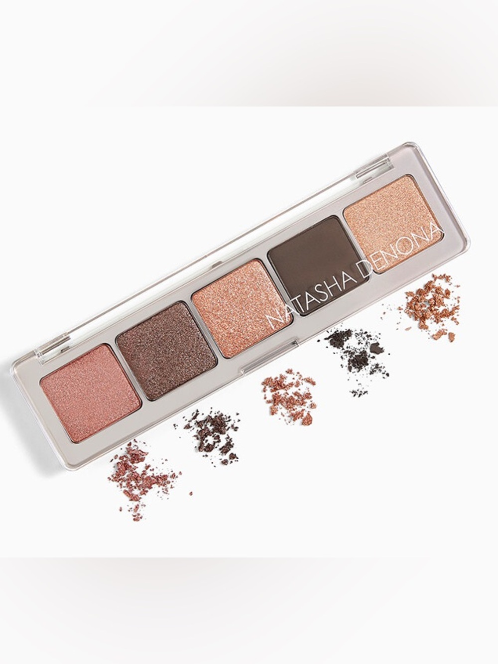 Natasha Denona Rose & Wood Eyeshadow Palette 5 Shades High Pigment NIB